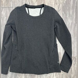 Lululemon women’s crewneck sweatshirt.